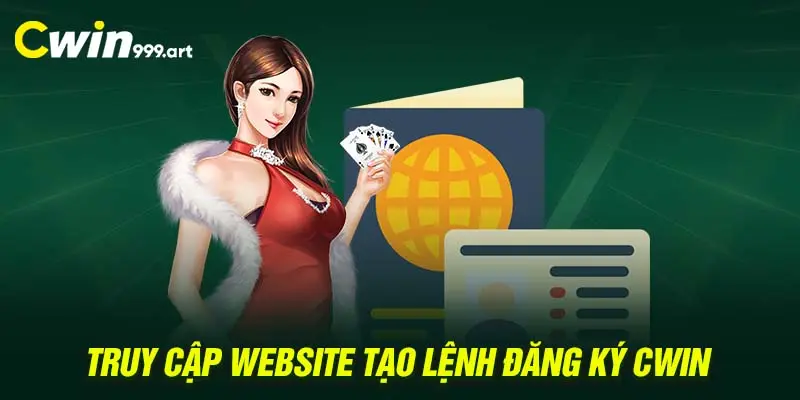 Truy cập website tạo lệnh đăng ký CWIN